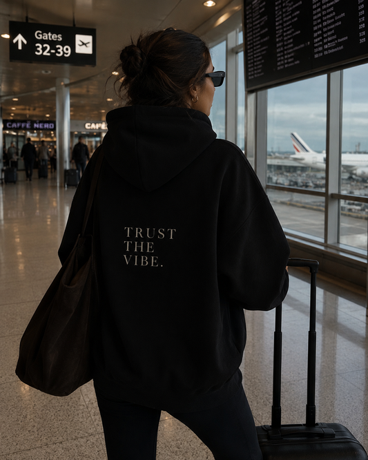 Trust the Vibe. Oversized Hoodie