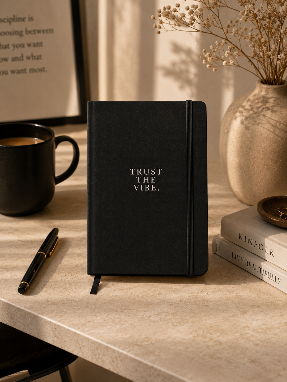Trust the Vibe™ Hardcover Journal
